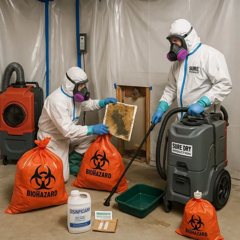 Contaminated Water Handling Protocols process in Newport Beach, CA