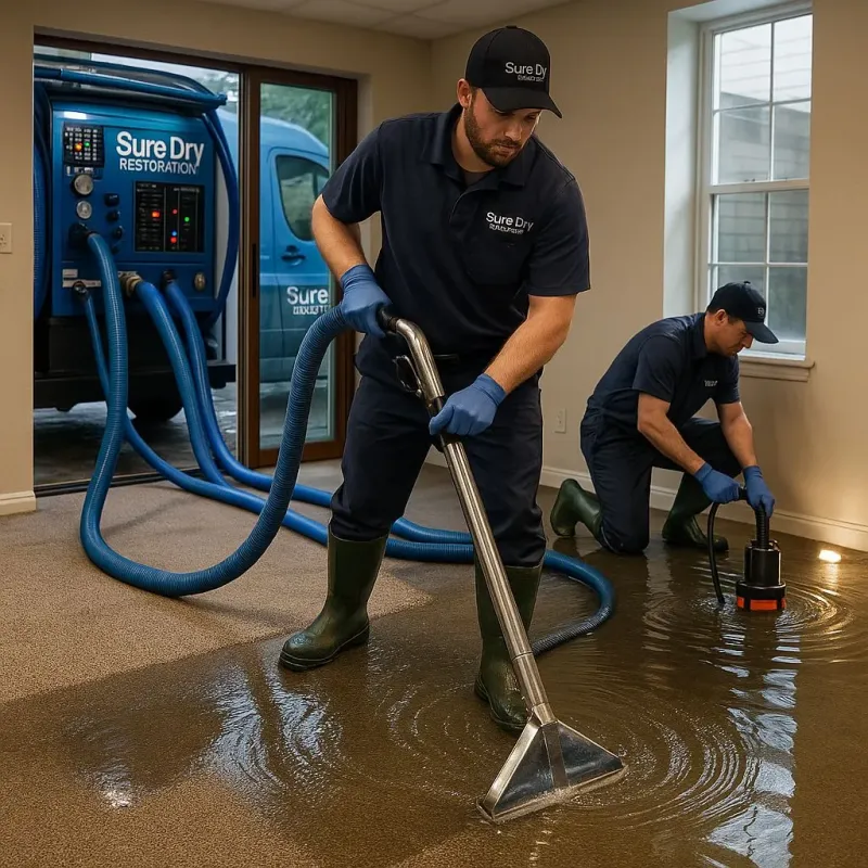 Water Extraction and Removal process in Newport Beach, CA
